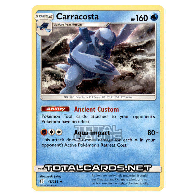 Pokemon - Sun & Moon - Unified Minds - Carracosta