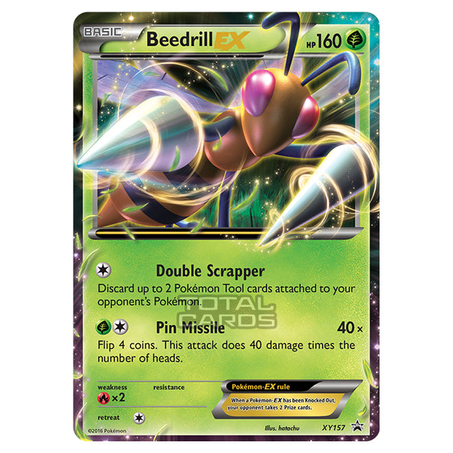 Pokemon - XY - XY Black Star Promos - Beedrill EX - XY157 Pokemon - XY - XY Black Star Promos - Beedrill EX - XY157