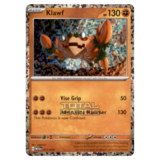 Pokemon - McDonald's Collection 2023 - Klawf - 11/15 Pokemon - McDonald's Collection 2023 - Klawf - 11/15