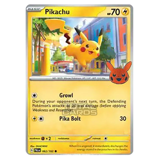 Pokemon - Trick or Trade (2023) - Pikachu - 062/193