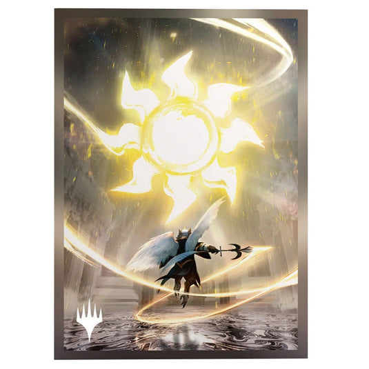Gamegenic - Magic The Gathering - Secrets of Strixhaven - Premium Art Sleeves - Plains
