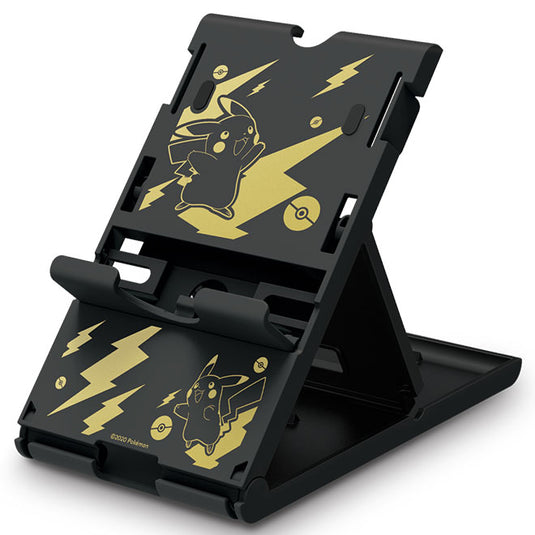 Hori - Pokemon - Nintendo Switch Playstand - Gold/Black Pikachu