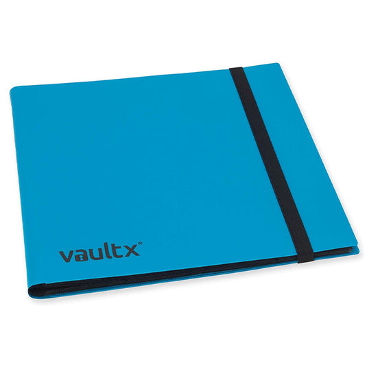 Vault X - 12-Pocket - Strap Binder - Blue