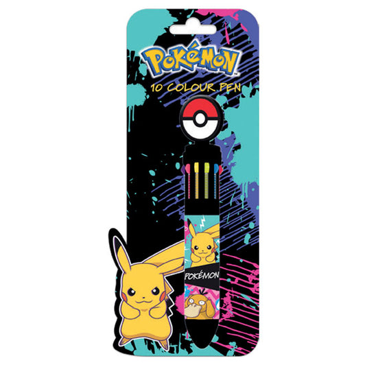 Pokemon - 10 Colour Pen