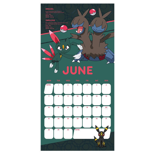 Pokemon - 2021 Square Calendar