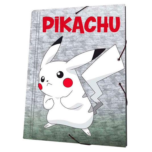 Pokemon - Black & White Pikachu - A4 Folder With Flaps