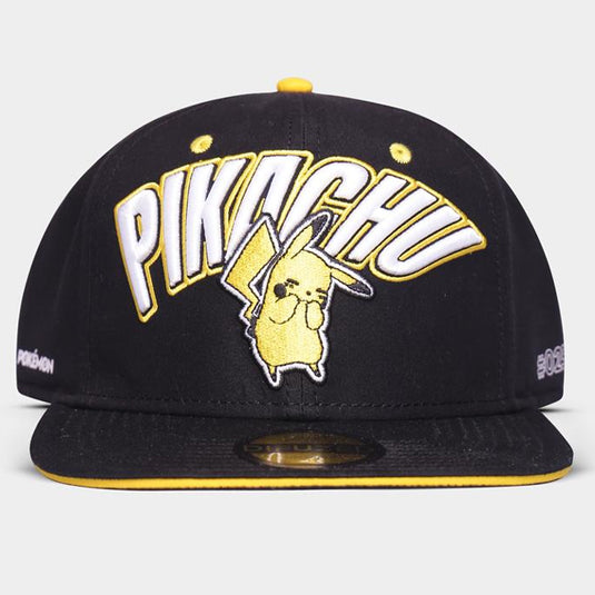 Pokemon - Embarrassed Pikachu - Snapback Cap