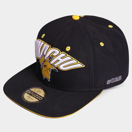 Pokemon - Embarrassed Pikachu - Snapback Cap