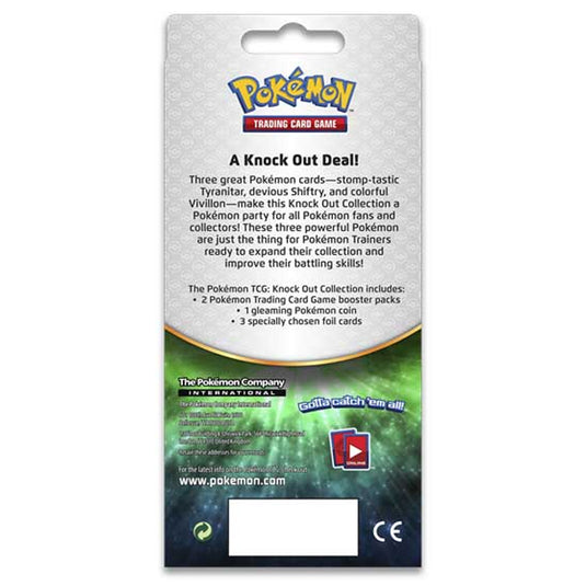 Pokemon - Knock Out Collection - Tyranitar, Shiftry & Vivillon