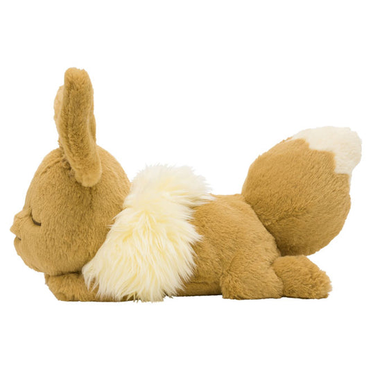 Pokemon - Plush Figure - Everyone Lying Down - Eevee (14 Inch)