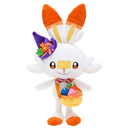 Pokemon - Plush Figure - Pumpkin Banquet - Scorbunny (8 Inch)