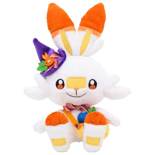 Pokemon - Plush Figure - Pumpkin Banquet - Scorbunny (8 Inch)
