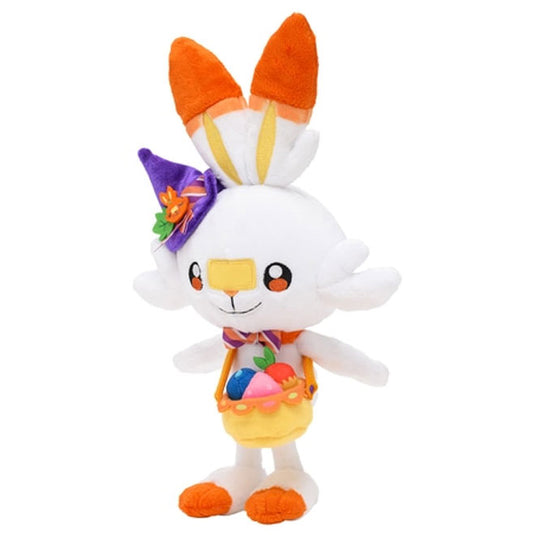 Pokemon - Plush Figure - Pumpkin Banquet - Scorbunny (8 Inch)