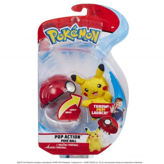 Pokemon - Pop Action Poke Ball - Pikachu