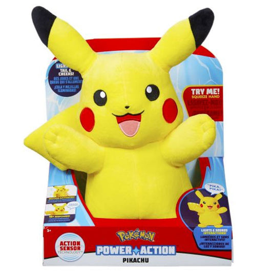 Pokemon - Power Action Pikachu Plush