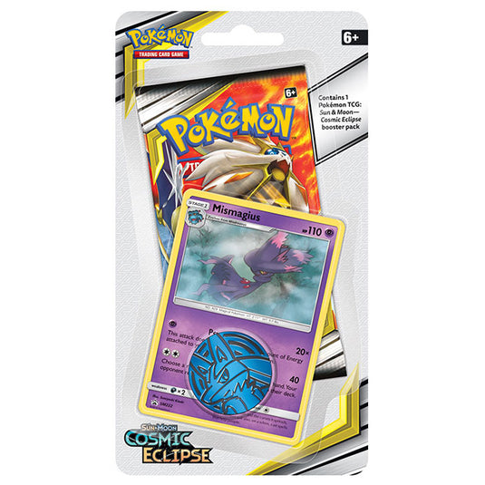 Pokemon - Sun & Moon - Cosmic Eclipse - Checklane Blister - Mismagius