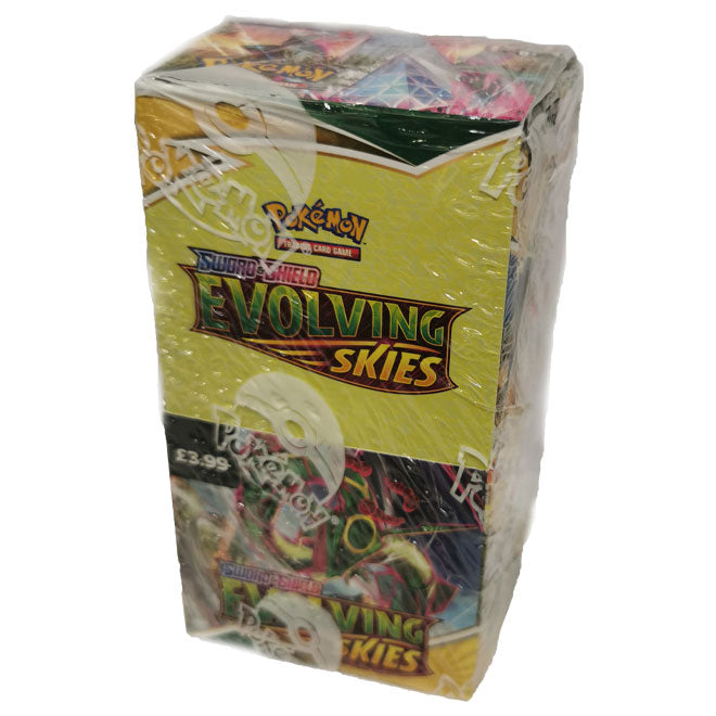 Pokemon - Sword & Shield - Evolving Skies - Half Booster Box (18 Boost Pokemon - Sword & Shield - Evolving Skies - Half Booster Box (18 Boost