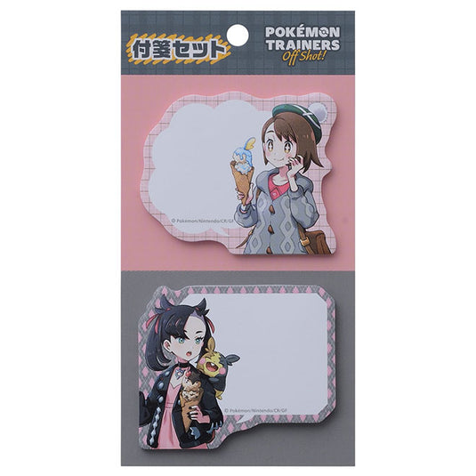 Pokemon - Trainers Off Shot! - Gloria & Marnie - Sticky Note Set
