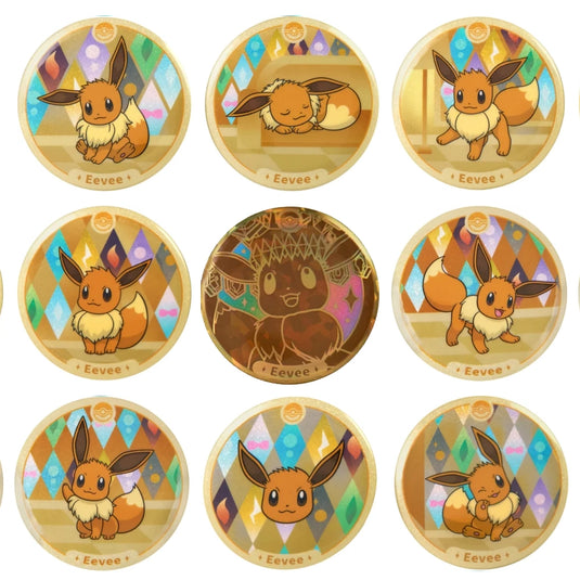 Pokemon - Simplified Chinese - Terastal Grand Gathering - Pin Set (Eevee)