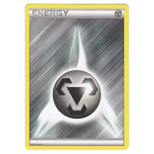 Pokemon Basic Energy Card - Metal