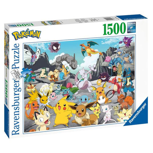 Pokemon - Ravensburger Puzzle - Pokemon Classics - 1500 pcs