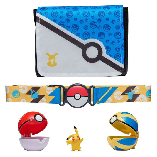 Pokemon Clip 'N' Go Pokeball Bandolier Set Pikachu