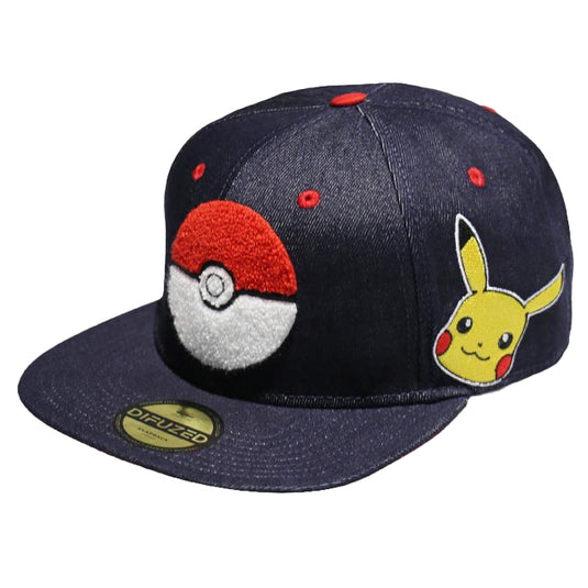 Pokemon - Denim - Snapback Cap