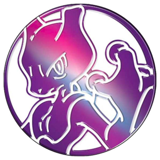 Pokemon - Pokemon GO Mewtwo V Battle Deck - Mewtwo Jumbo Coin