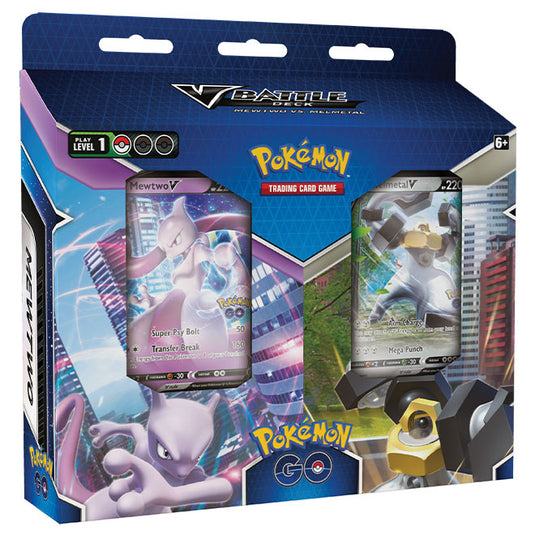 Pokemon - Pokemon Go - V Battle Deck Bundle - Mewtwo vs Melmetal