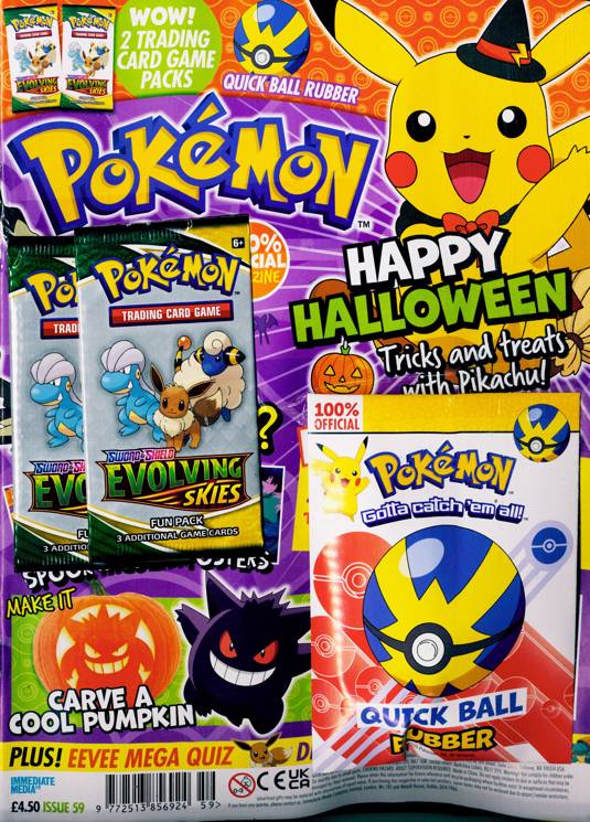 Pokemon Magazine - October 2021 (Issue 59)