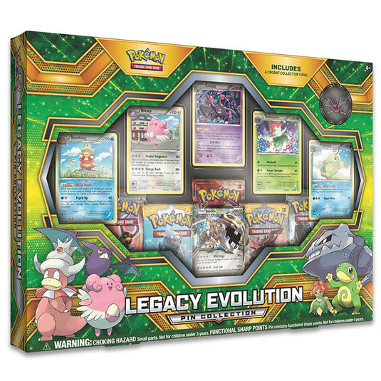 Pokemon - Legacy Evolution Pin Collection Box