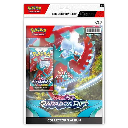 Pokemon Scarlet and Violet Paradox Rift Collectors Kit total cards