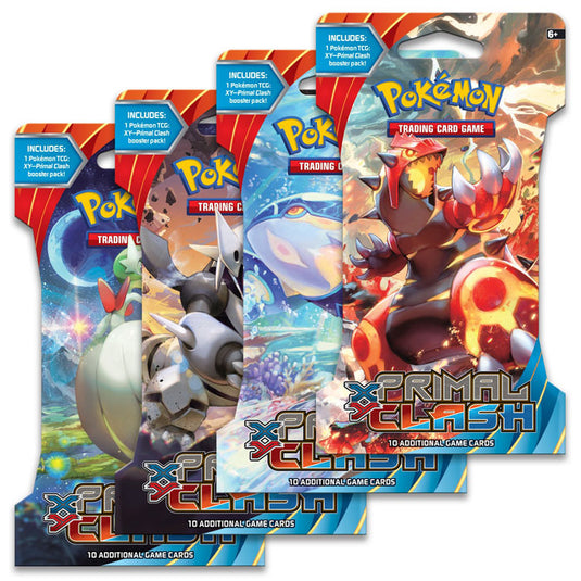 XY Primal Clash - Blister Booster Set