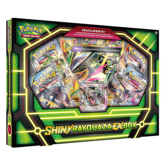 Pokemon - Shiny Rayquaza EX Box