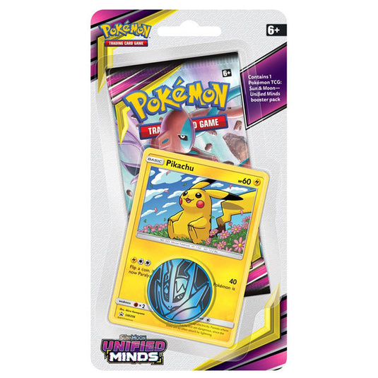 Pokemon - Sun & Moon - Unified Minds - Checklane Blister - Pikachu