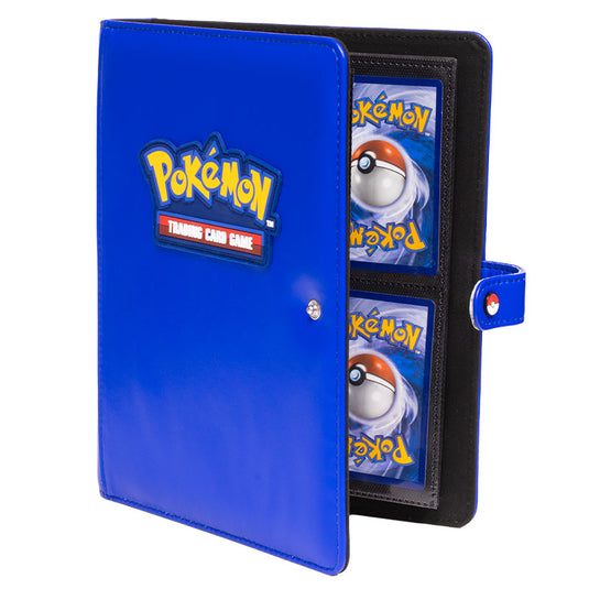 Ultra Pro - 4-Pocket - Premium Pokemon Snap Binder - Blue