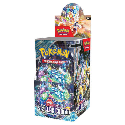 Pokemon - Scarlet & Violet - Stellar Crown - Half Booster Box (18 Boosters)
