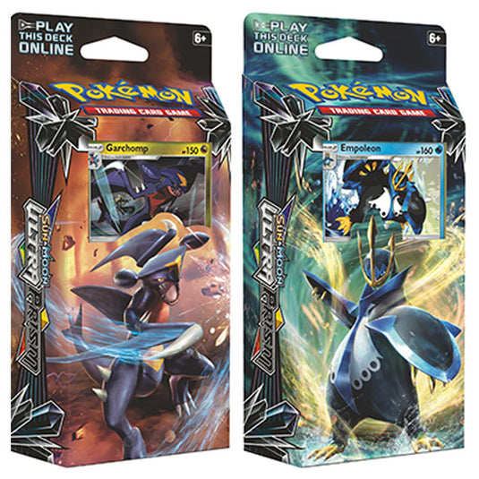 Pokemon - Sun & Moon - Ultra Prism - Garchomp & Empoleon Theme Decks