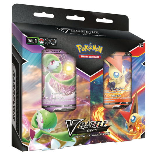 Pokemon - V Battle Deck Bundle - Victini vs Gardevoir - Graded (B)