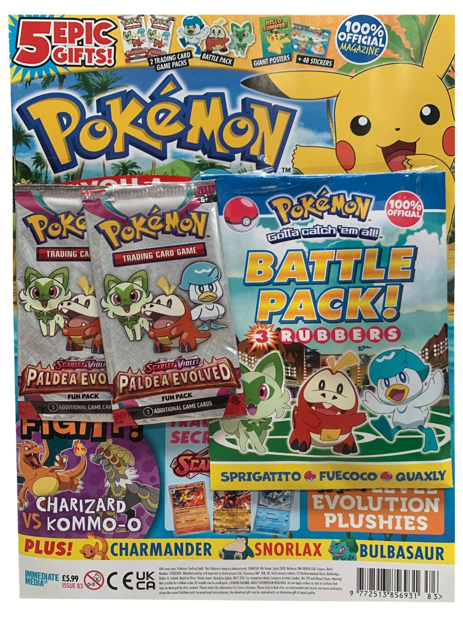 pokemon magazine with cards Pokemon Magazine
