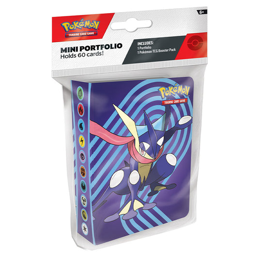 Pokemon - Scarlet & Violet - Greninja & Lapras - Mini Portfolio with Booster