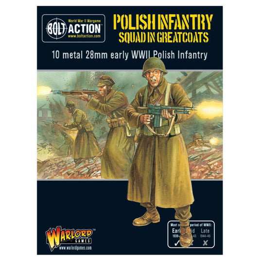Bolt Action - Polish Infantry Squad in Greatcoats