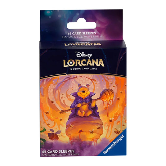 Lorcana - Azurite Sea - Winnie the Pooh - Card Sleeves (65 Sleeves)