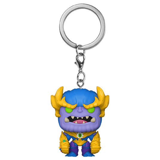 Pocket POP! Keychain - Marvel Monster Hunters - Thanos - Keyring