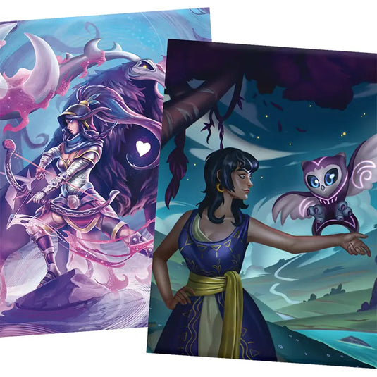 Elestrals TCG - Divine Champions - Lifestream - Card Sleeves - Posthumoose Champion of Artemis (100 Sleeves)