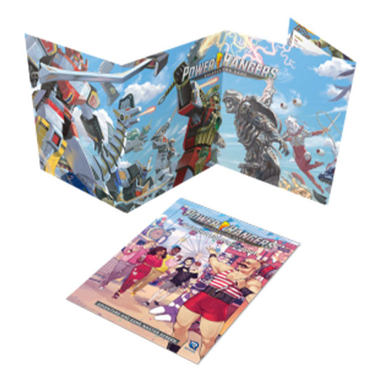 Power Rangers RPG - A Glutton for Punishment Adventure & GM Screen