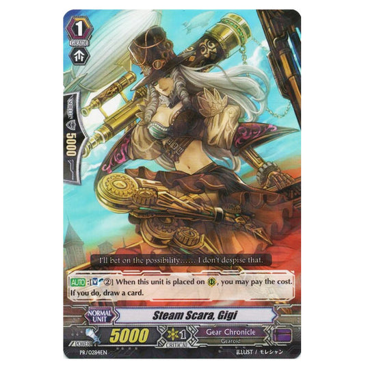 CFV - Steam Scara, Gigi - PR/0284EN - Promo