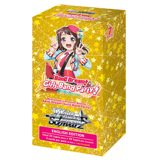 Weiss Schwarz - Premium - BanG Dream! Girls Band Party! - Booster Box (7 Packs)