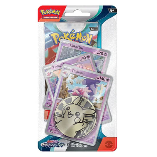 Pokemon - Scarlet & Violet - Paradox Rift - Premium Checklane Blister - Tinkaton