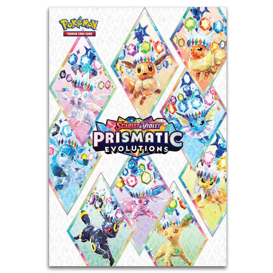 Pokemon - Prismatic Evolutions - Double Sided Poster